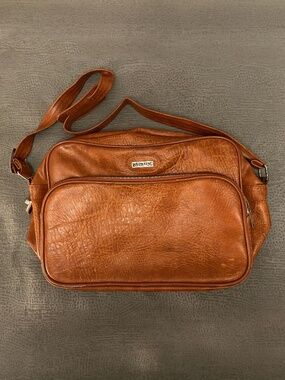 Vintage Browning Leather Messenger Bag